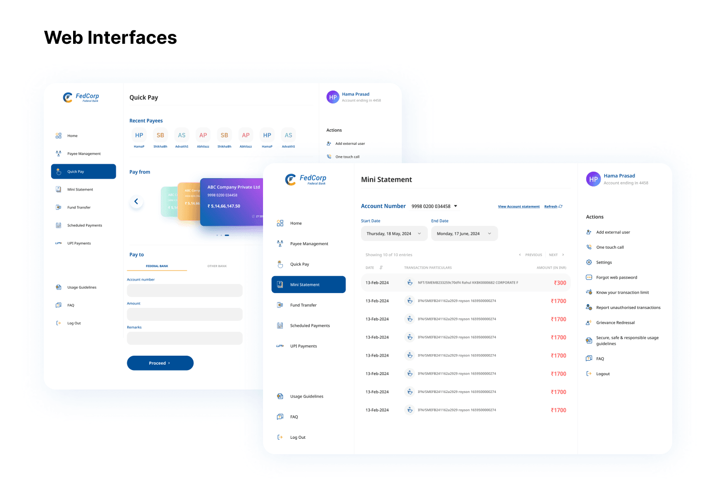 FedCorp Banking App Redesign - Image 4